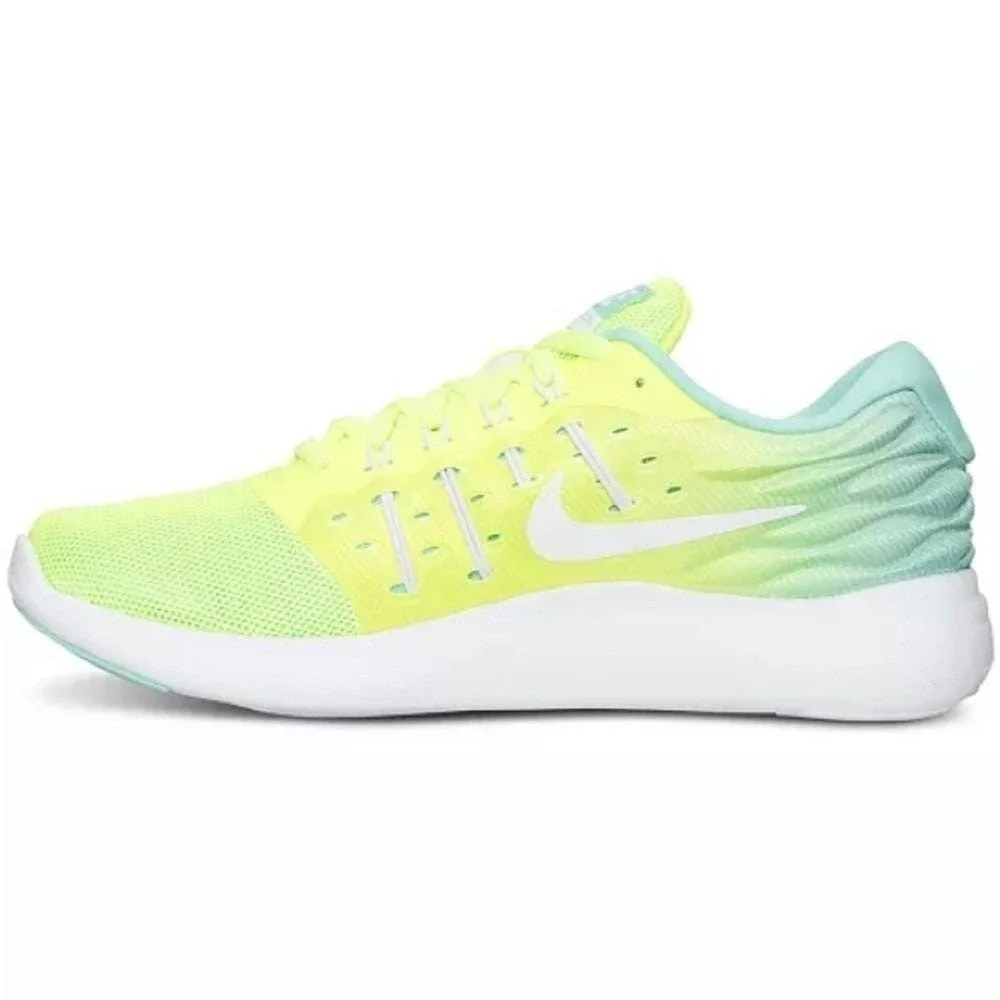 Nike Lunarstelos Womens Running‎ Shoes Volt Yellow Teal 844736-700